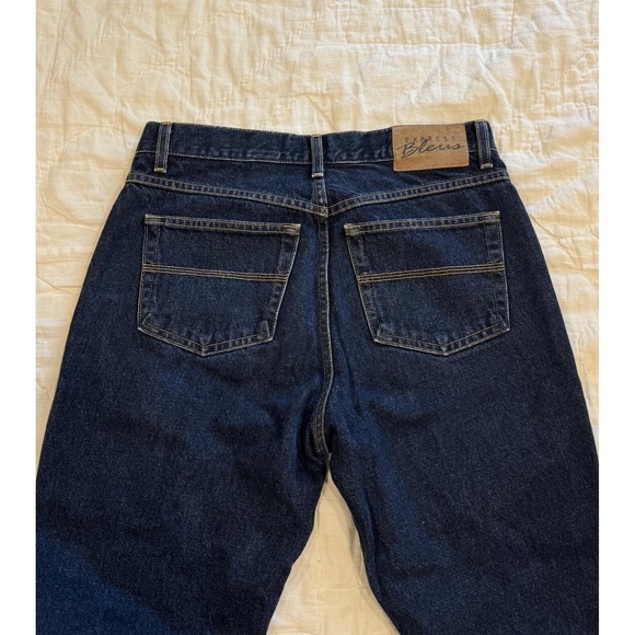Express Bleus Denim - Vintage Express Bleus Women's Dark Wash Midrise, Flare Denim Jeans, Size 9/10